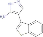 4-(1-Benzothiophen-3-yl)-1H-pyrazol-3-amine