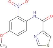 N-(4-Methoxy-2-nitrophenyl)-4-thiazolecarboxamide