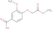 3-Methoxy-4-(2-methoxy-2-oxoethoxy)benzoic acid