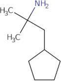 1-Cyclopentyl-2-methylpropan-2-amine