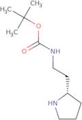 (S)-tert-butyl 2-(Pyrrolidin-2-yl)ethylcarbamate ee