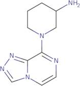 1-([1,2,4]Triazolo[4,3-a]pyrazin-8-yl)piperidin-3-amine