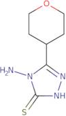 4-Amino-5-(oxan-4-yl)-4H-1,2,4-triazole-3-thiol