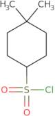 4,4-Dimethylcyclohexane-1-sulfonyl chloride