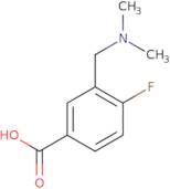 3-[(Dimethylamino)methyl]-4-fluorobenzoic acid