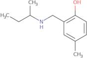 2-{[(Butan-2-yl)amino]methyl}-4-methylphenol