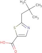 2-(2,2-Dimethylpropyl)-1,3-thiazole-5-carboxylic acid