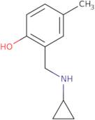 2-[(Cyclopropylamino)methyl]-4-methylphenol