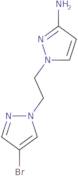 1-[2-(4-Bromo-1H-pyrazol-1-yl)ethyl]-1H-pyrazol-3-amine