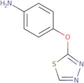 4-(1,3,4-Thiadiazol-2-yloxy)aniline