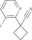 1-(3-Fluoropyridin-2-yl)cyclobutane-1-carbonitrile