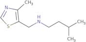 [(4-Methyl-1,3-thiazol-5-yl)methyl](3-methylbutyl)amine