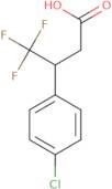 3-(4-Chlorophenyl)-4,4,4-trifluorobutanoic acid