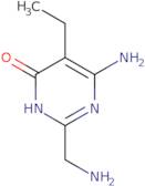 6-Amino-2-(aminomethyl)-5-ethyl-3,4-dihydropyrimidin-4-one