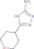 5-(Oxan-4-yl)-4H-1,2,4-triazol-3-amine