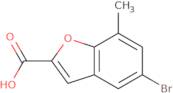 5-Bromo-7-methyl-1-benzofuran-2-carboxylic acid