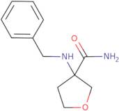 3-(benzylamino)oxolane-3-carboxamide