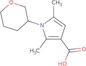 2,5-Dimethyl-1-(oxan-3-yl)-1H-pyrrole-3-carboxylic acid