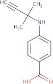 4-[(2-Methylbut-3-yn-2-yl)amino]benzoic acid