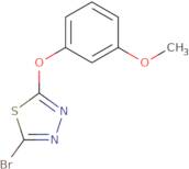 2-Bromo-5-(3-methoxyphenoxy)-1,3,4-thiadiazole