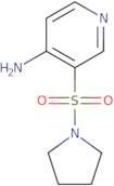 3-(Pyrrolidin-1-ylsulfonyl)pyridin-4-amine