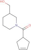 [1-(Cyclopent-3-ene-1-carbonyl)piperidin-3-yl]methanol