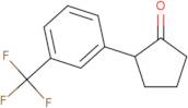 2-[3-(Trifluoromethyl)phenyl]cyclopentan-1-one