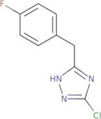 3-Chloro-5-[(4-fluorophenyl)methyl]-4H-1,2,4-triazole