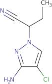 2-(3-Amino-4-chloropyrazol-1-yl)butanenitrile