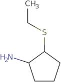 2-(Ethylsulfanyl)cyclopentan-1-amine