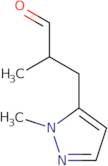 2-Methyl-3-(1-methyl-1H-pyrazol-5-yl)propanal