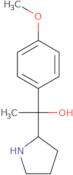 1-(4-Methoxyphenyl)-1-(pyrrolidin-2-yl)ethan-1-ol