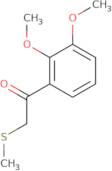 1-(2,3-Dimethoxyphenyl)-2-(methylsulfanyl)ethan-1-one