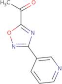 1-[3-(Pyridin-3-yl)-1,2,4-oxadiazol-5-yl]ethan-1-one
