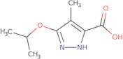 5-Isopropoxy-4-methyl-1H-pyrazole-3-carboxylic acid