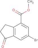 Methyl 6-bromo-1-oxo-2,3-dihydro-1H-indene-4-carboxylate