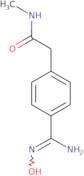 2-[4-(N'-Hydroxycarbamimidoyl)phenyl]-N-methylacetamide