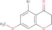 5-Bromo-7-methoxy-3,4-dihydro-2H-1-benzopyran-4-one
