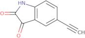 5-Ethynylindoline-2,3-dione