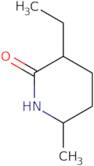 rac-(3R,6S)-3-Ethyl-6-methylpiperidin-2-one