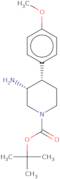 rac-tert-Butyl (3R,4S)-3-amino-4-(4-methoxyphenyl)piperidine-1-carboxylate