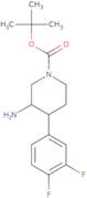 rac-tert-Butyl (3R,4S)-3-amino-4-(3,4-difluorophenyl)piperidine-1-carboxylate