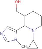 rac-[(2R,3R)-1-Cyclopropyl-2-(1-methyl-1H-imidazol-5-yl)piperidin-3-yl]methanol