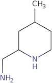 rac-[(2R,4S)-4-Methylpiperidin-2-yl]methanamine