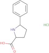 (2S,5S)-5-Phenylpyrrolidine-2-carboxylic acid hydrochloride