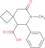 rac-(5R,6R)-7-Methyl-8-oxo-6-phenyl-7-azaspiro[3.5]nonane-5-carboxylic acid