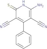 6-Amino-4-phenyl-2-thioxo-1,2-dihydro-3,5-pyridinedicarbonitrile