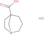 1-Azabicyclo[3.2.1]octane-5-carboxylic acid hydrochloride