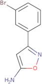 3-(3-Bromophenyl)isoxazol-5-amine
