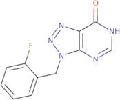 3-(2-Fluorobenzyl)-3,6-dihydro-7H-[1,2,3]triazolo[4,5-d]pyrimidin-7-one